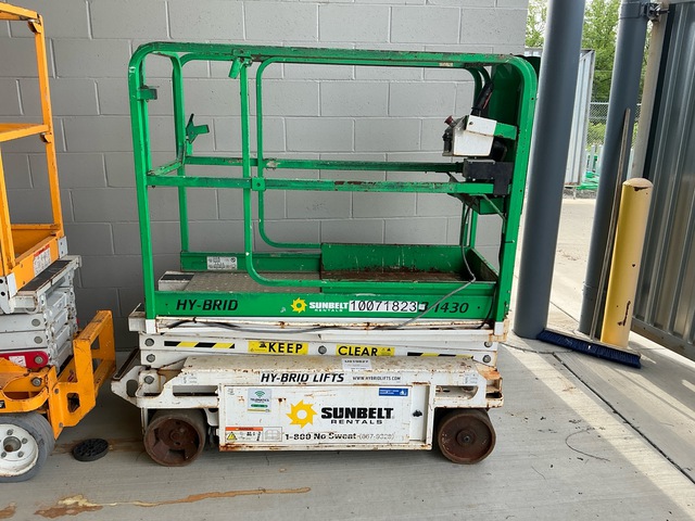 2018 Hybrid HB-1430 Electric Scissor Lift