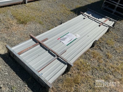 (100) Piece Lot of 10' Long Corrugated Steel Panels