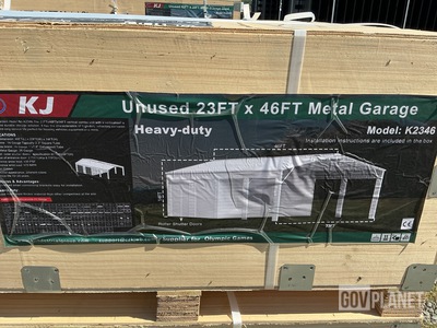 KJ K2346 Metal Garage - Unused