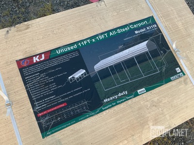 KJ K1119 All-Steel Carport- Unused