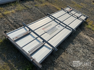 (100) Piece Lot of 10' Long Corrugated Steel Panels