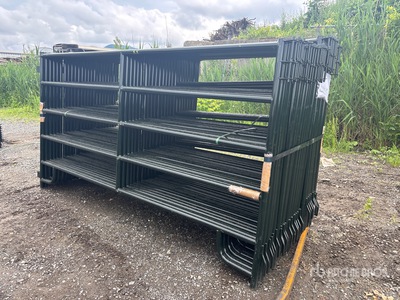 Quantity of (24) 2026 BYT MDRP96 9 ft 6 in Ranch Panel para ganado (Unused)
