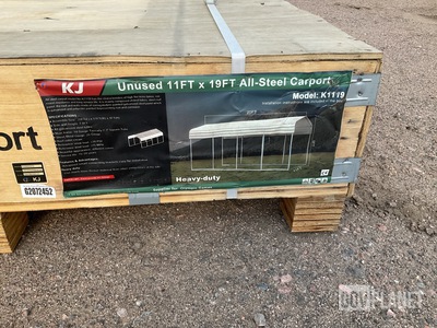 KJ K1119 All-Steel Carport- Unused