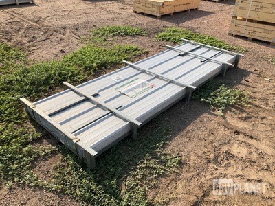 (100) Piece Lot of 10' Long Corrugated Steel Panels