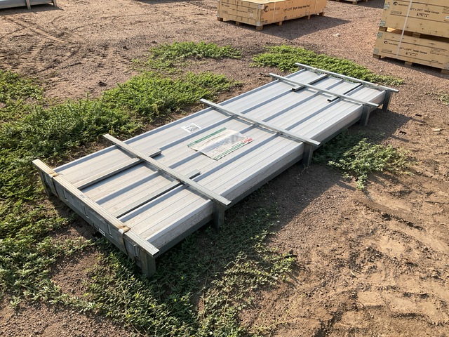 (100) Piece Lot of 10' Long Corrugated Steel Panels (100) Piece Lot of 10' Long Corrugated Steel Panels