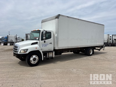 2016 Hino 268 4x2 Camion fourgon