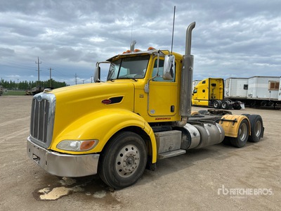 2012 Peterbilt 386 6x4 T/A Day Cab Truck Tractor
