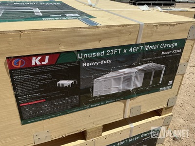 KJ K2346 Metal Garage - Unused
