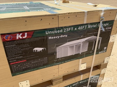 KJ K2346 Metal Garage - Unused