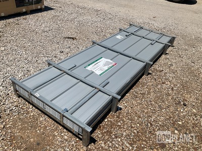 (100) Piece Lot of 10' Long Corrugated Steel Panels