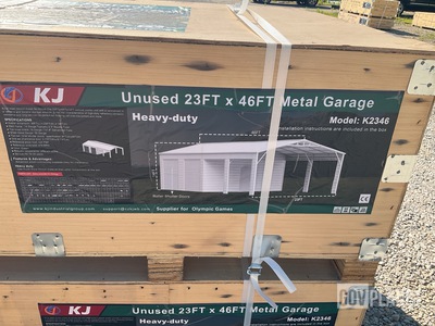 KJ K2346 Metal Garage - Unused