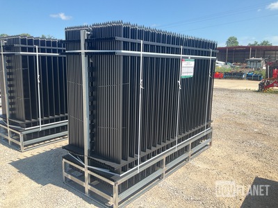 (100) Piece Lot of 10' Long Corrugated Steel Panels