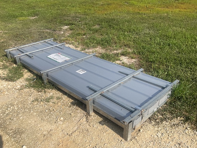 (100) Piece Lot of 10' Long Corrugated Steel Panels (100) Piece Lot of 10' Long Corrugated Steel Panels