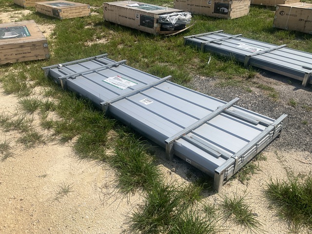 (100) Piece Lot of 10' Long Corrugated Steel Panels
