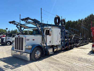2017 Peterbilt 389 6x4 Sleeper Autotransporter