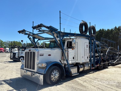 2017 Peterbilt 389 6x2 Sleeper Camion transporteur de Voitures