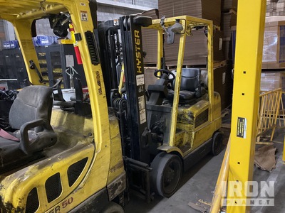 2004 Hyster S50XM 4650 lb Cushion Tire Forklift
