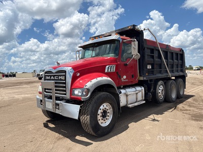 2016 Mack GU713 Granite 8x4 Tri/A Dump Truck