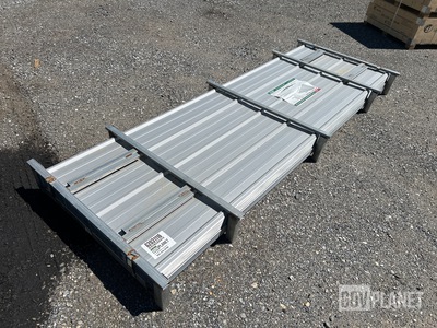 (100) Piece Lot of 10' Long Corrugated Steel Panels