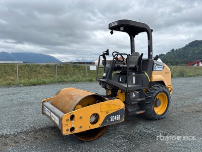 2017 Volvo SD45 Smooth Drum Compactor