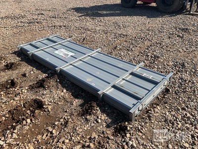 (100) Piece Lot of 10' Long Corrugated Steel Panels