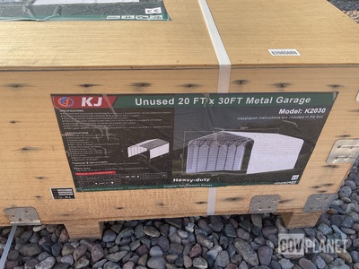 KJ K2030 Metal Garage - Unused