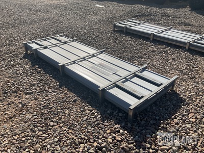 (100) Piece Lot of 10' Long Corrugated Steel Panels