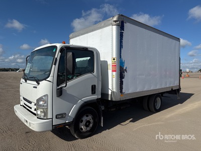 2016 Isuzu NPR 4x2 Moving Van Truck