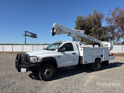 2010 ETI on 2010 Ram 5500 4x4 Cable Placer Bucket Truck