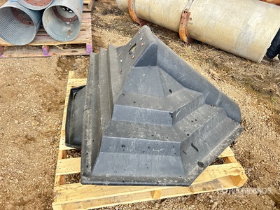 Quantity of (2) Poly Hopper