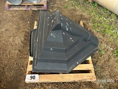 Quantity of (2) Poly Hopper