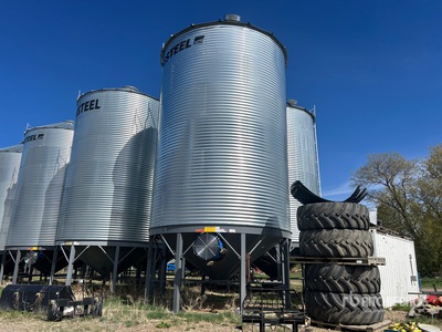 2018 Westeel +/- 4300 bu 6 Ring Hopper Grain Bin
