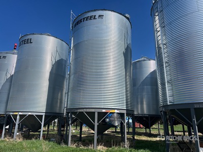 2017 Westeel +/- 4300 bu 6 Ring Hopper Grain Bin