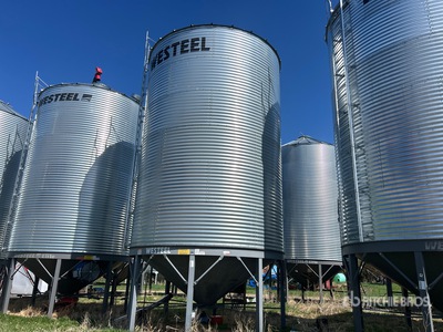2015 Westeel +/- 4300 bu 6 Ring Hopper Grain Bin