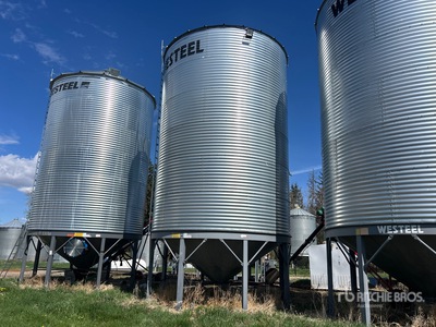 2015 Westeel +/- 4300 bu 6 Ring Hopper Grain Bin