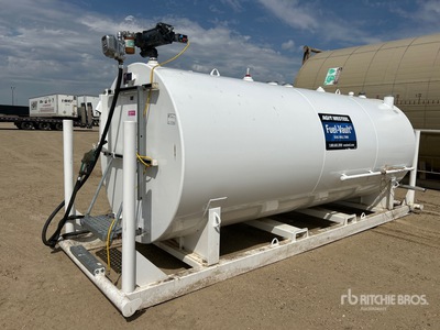 2020 Westeel 8500 L Skid Mounted Steel Diesel Fuel Tank