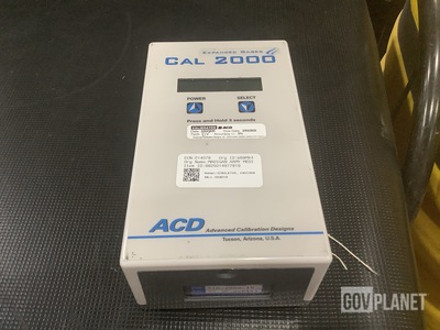 ACD CAL 2000 Calibration Gas Generator