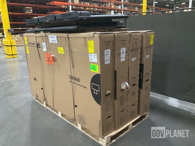 (4) Viewsonic CDE9830 98"Commercial Displays & (2) Commercial Displays
