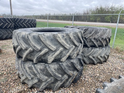 Quantity of (4) 650/75/38 Tyres