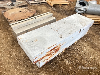 Quantity of (2) Steel & Aluminum Tool Box