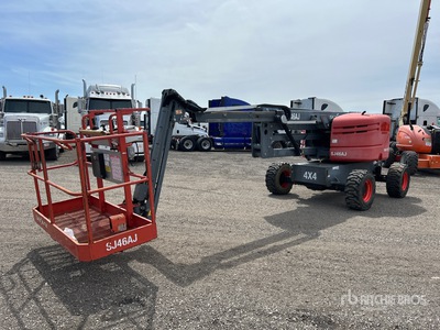 2017 Skyjack SJ46AJ 4WD Dual Fuel Articulating Boom Lift