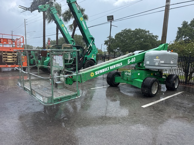 2017 Genie S-40 4WD Diesel Telescopic Boom Lift