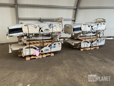 (4) Hill-Rom Hospital Beds