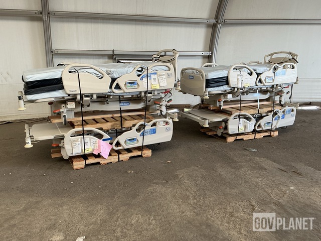 (4) Hill-Rom Hospital Beds
