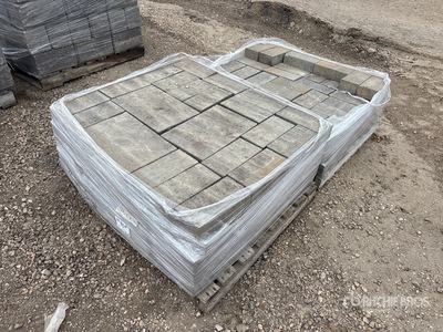 Quantity of (2) Pallets of 80 mm Stone