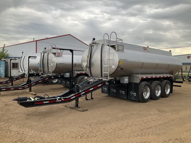 2014 Jasper 22240 L Tri/A Drawbar Pup Tanker Trailer