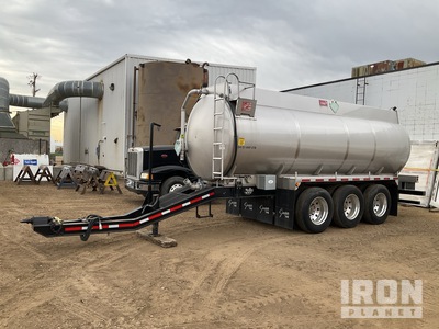 2015 Jasper 22232 L Tri/A Drawbar B-Train Pup Tanker Trailer (Unused)