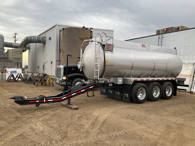 2013 Jasper 22232 L Tri/A Drawbar Pup Tanker Trailer