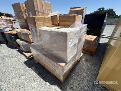 Quantity of (2) Pallets of Garden Statues and Lighting