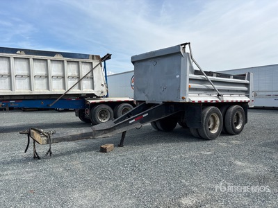 1999 Nahanni 13 ft T/A Pup Dump Trailer